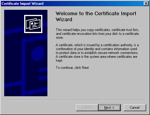 Import Wizard